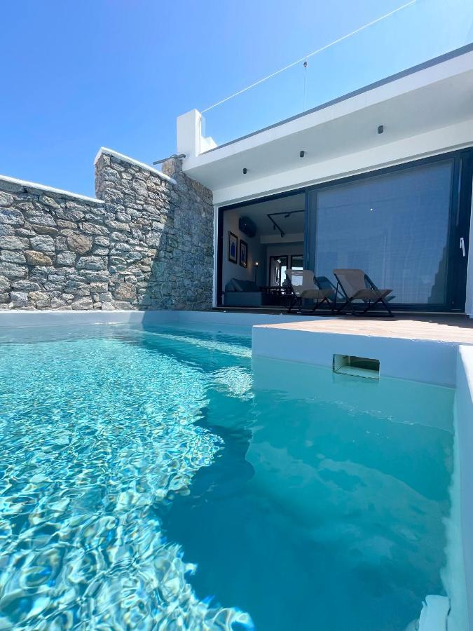 Luxury House With Private Pool At Elia Beach Mykonos Town Exterior foto